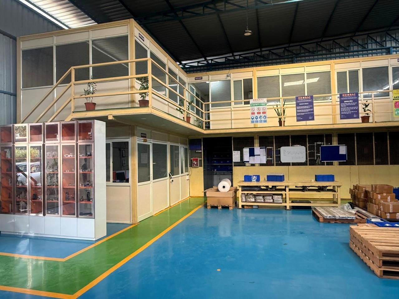 Planning office and shop floor